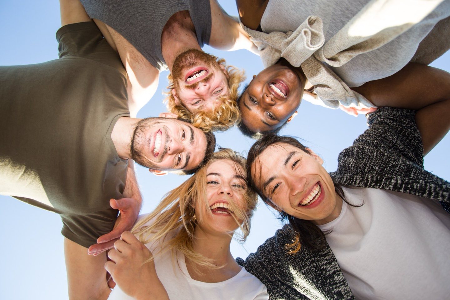 Diverse young people connected across borders — YouthTICK